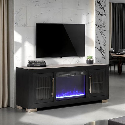 Ashbourne 60" & 72" TV Stand w/ Fire Place - Visions in Furniture (La Mirada, CA)