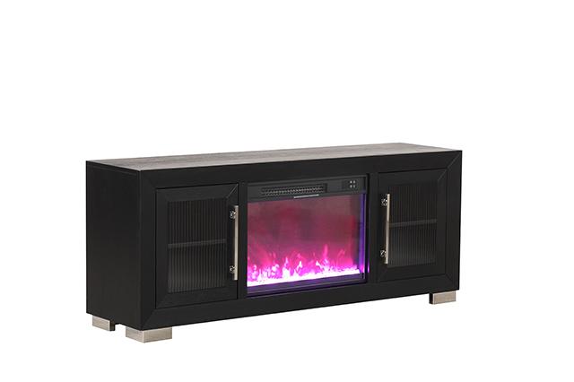 Ashbourne 60" & 72" TV Stand w/ Fire Place - Visions in Furniture (La Mirada, CA)
