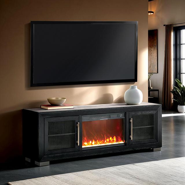 Ashbourne 60" & 72" TV Stand w/ Fire Place - Visions in Furniture (La Mirada, CA)