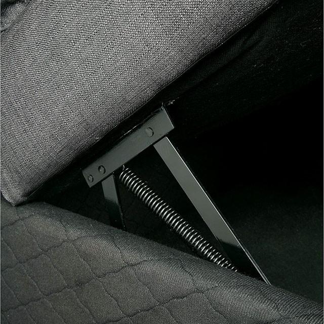 DENTON Sectional, Gray - Visions in Furniture (La Mirada, CA)