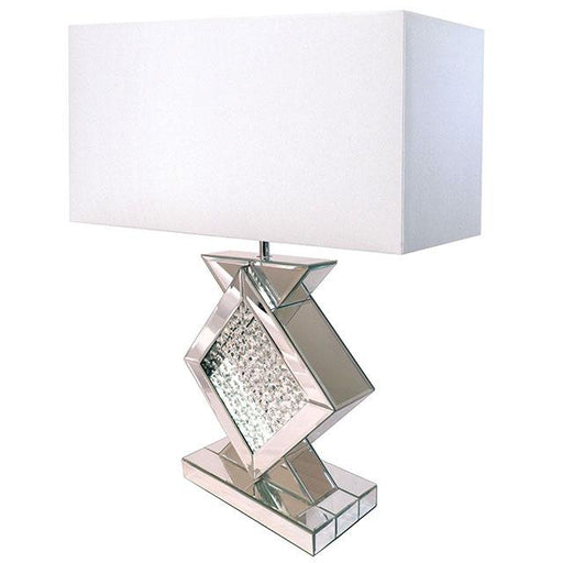 DESMA Table Lamp, Champagne/White - Visions in Furniture (La Mirada, CA)