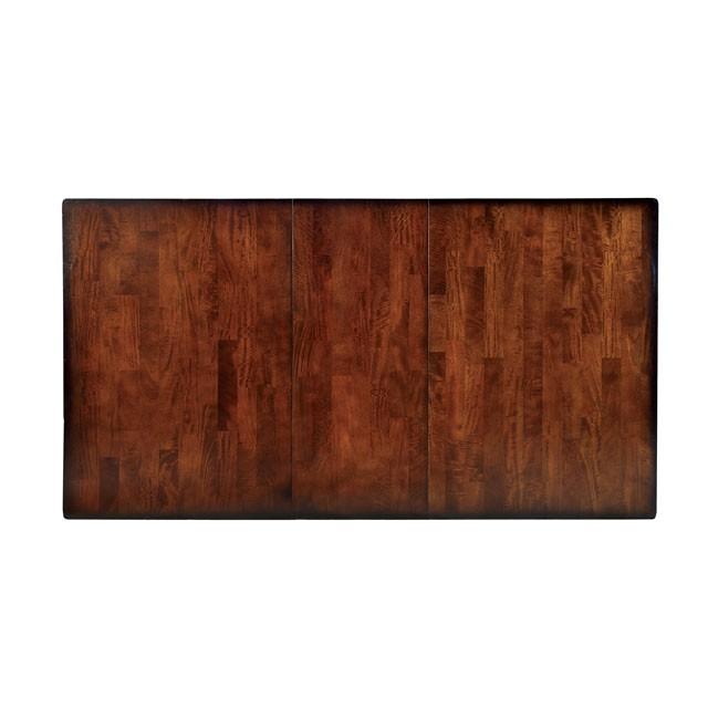 DICKINSON I Dark Cherry Dining Table w/ 18" Leaf - Visions in Furniture (La Mirada, CA)