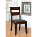 DICKINSON I Dark Cherry Side Chair (2/CTN) - Visions in Furniture (La Mirada, CA)