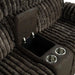 Dionysus Manual Reclining Loveseat Brown - Visions in Furniture (La Mirada, CA)