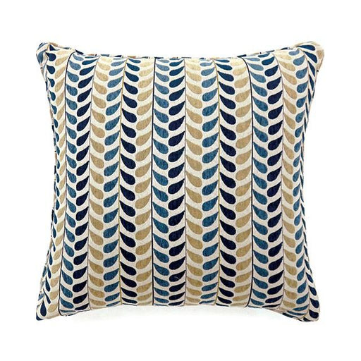 DROPP 18" X 18" Pillow, Blue & Yellow (2/CTN) - Visions in Furniture (La Mirada, CA)