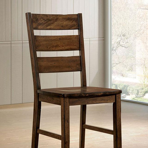 Dulce Walnut Side Chair (2/CTN) - Visions in Furniture (La Mirada, CA)