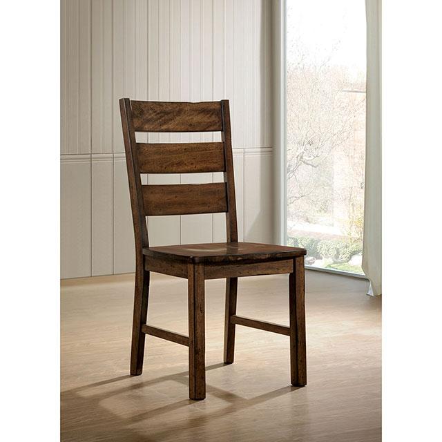 Dulce Walnut Side Chair (2/CTN) - Visions in Furniture (La Mirada, CA)