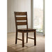 Dulce Walnut Side Chair (2/CTN) - Visions in Furniture (La Mirada, CA)