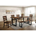 Dulce Walnut Side Chair (2/CTN) - Visions in Furniture (La Mirada, CA)