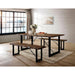Dulce Walnut Side Chair (2/CTN) - Visions in Furniture (La Mirada, CA)