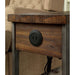 Dundalk Dark Oak Side Table - Visions in Furniture (La Mirada, CA)