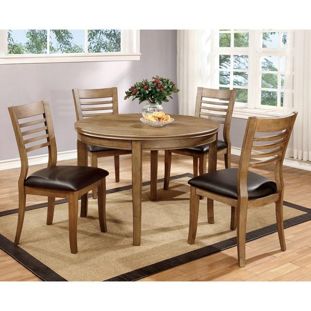 Dwight 48" Round Table - Visions in Furniture (La Mirada, CA)