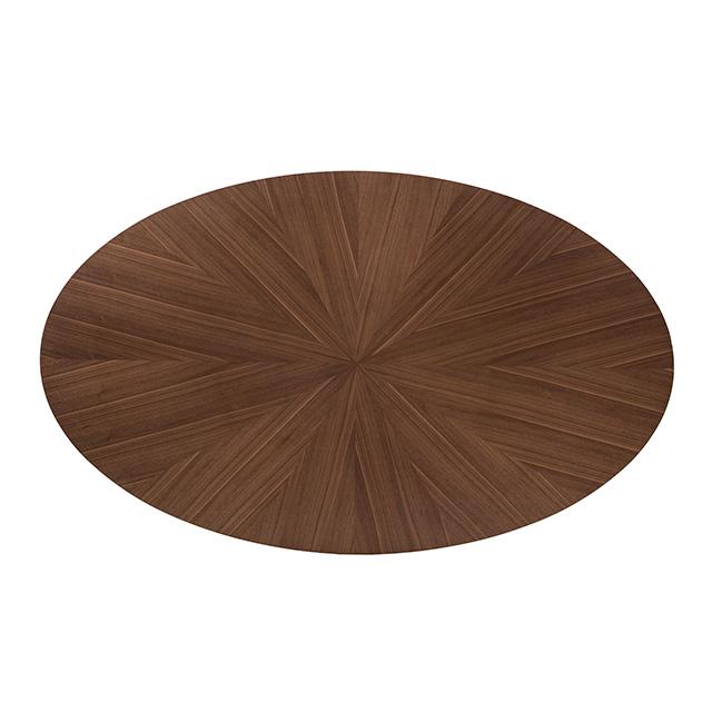 Ebikon 5 Pc Dining Table Set Walnut - Visions in Furniture (La Mirada, CA)