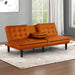 Eidsberg Futon Sofa Bed Orange, Grey, Brown, & Black - Visions in Furniture (La Mirada, CA)