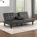 Eidsberg Futon Sofa Bed Orange, Grey, Brown, & Black - Visions in Furniture (La Mirada, CA)