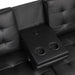 Eidsberg Futon Sofa Bed Orange, Grey, Brown, & Black - Visions in Furniture (La Mirada, CA)