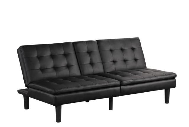 Eidsberg Futon Sofa Bed Orange, Grey, Brown, & Black - Visions in Furniture (La Mirada, CA)