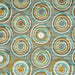 Atlas Rug Gray/ Aqua - Visions in Furniture (La Mirada, CA)