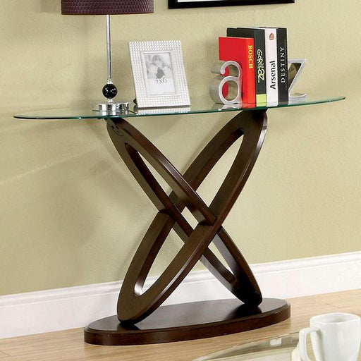 Atwood II Dark Walnut Sofa Table - Visions in Furniture (La Mirada, CA)