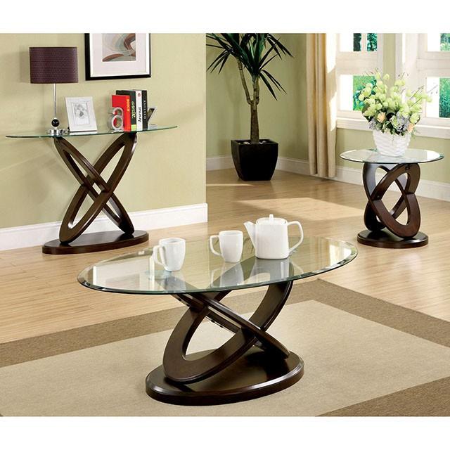 Atwood II Dark Walnut Sofa Table - Visions in Furniture (La Mirada, CA)