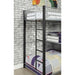 Aubrey Sand Black Twin Triple Decker Bed - Visions in Furniture (La Mirada, CA)