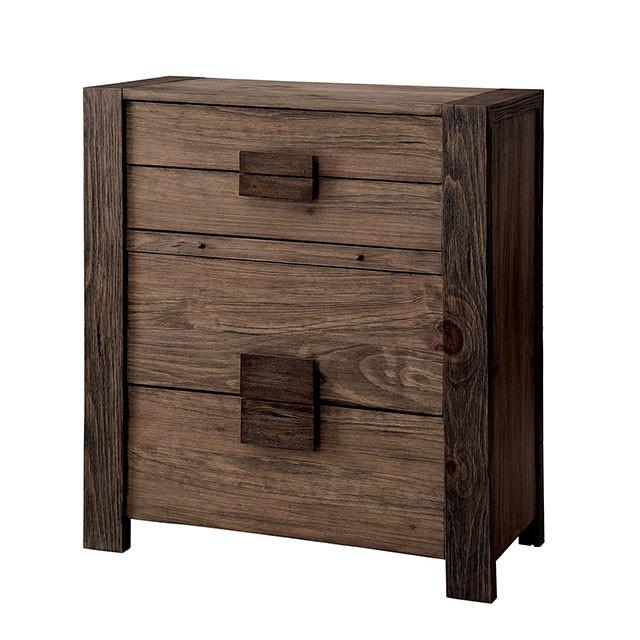 AVEIRO Rustic Natural Tone Chest - Visions in Furniture (La Mirada, CA)