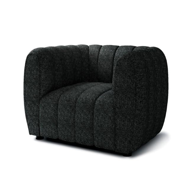 AVERSA Chair, Black, Gray, & White - Visions in Furniture (La Mirada, CA)