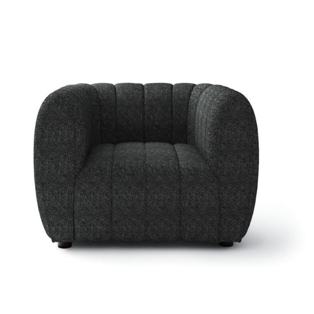 AVERSA Chair, Black, Gray, & White - Visions in Furniture (La Mirada, CA)