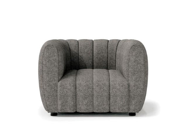 AVERSA Chair, Black, Gray, & White - Visions in Furniture (La Mirada, CA)