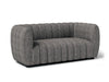 AVERSA Loveseat, Black, Gray, & White - Visions in Furniture (La Mirada, CA)