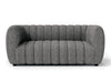AVERSA Loveseat, Black, Gray, & White - Visions in Furniture (La Mirada, CA)