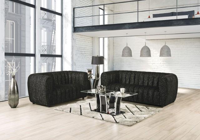 AVERSA Chair, Black, Gray, & White - Visions in Furniture (La Mirada, CA)