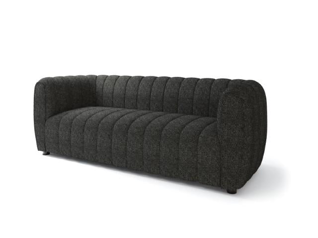 AVERSA Sofa, Black, Gray, & White - Visions in Furniture (La Mirada, CA)