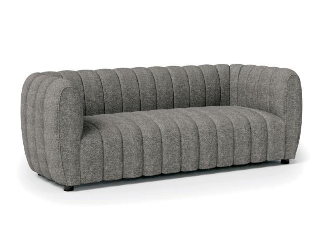 AVERSA Sofa, Black, Gray, & White - Visions in Furniture (La Mirada, CA)
