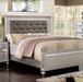 Avior Bed Silver - Visions in Furniture (La Mirada, CA)
