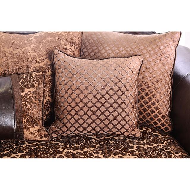 ELPIS Brown/Espresso Sofa - Visions in Furniture (La Mirada, CA)