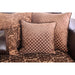 ELPIS Brown/Espresso Love Seat - Visions in Furniture (La Mirada, CA)