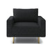 ELVERUM Chair, Black - Visions in Furniture (La Mirada, CA)