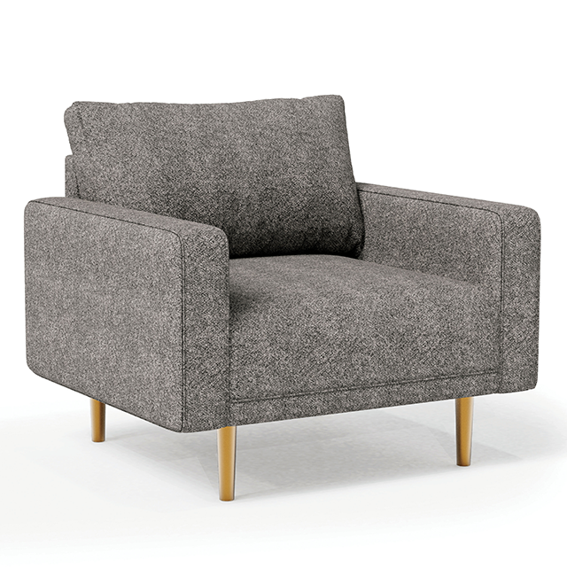 ELVERUM Chair, Charcoal Gray - Visions in Furniture (La Mirada, CA)