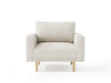 ELVERUM Chair, Off-White - Visions in Furniture (La Mirada, CA)