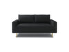 ELVERUM Loveseat, Black - Visions in Furniture (La Mirada, CA)