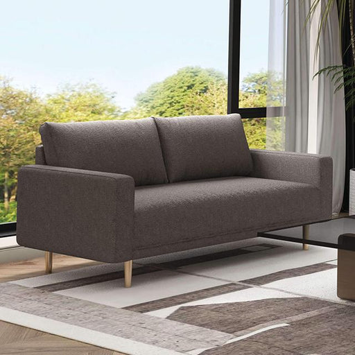 ELVERUM Loveseat, Charcoal Gray - Visions in Furniture (La Mirada, CA)