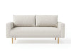 ELVERUM Loveseat, Off-White - Visions in Furniture (La Mirada, CA)