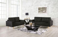 ELVERUM Loveseat, Black - Visions in Furniture (La Mirada, CA)