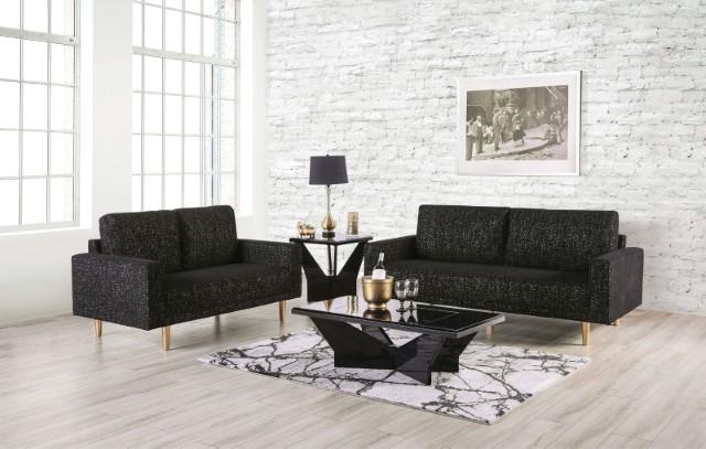 ELVERUM Sofa, Black - Visions in Furniture (La Mirada, CA)