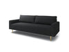ELVERUM Sofa, Black - Visions in Furniture (La Mirada, CA)