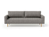 ELVERUM Sofa, Charcoal Gray - Visions in Furniture (La Mirada, CA)