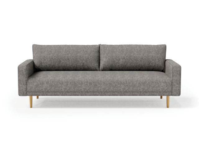 ELVERUM Sofa, Charcoal Gray - Visions in Furniture (La Mirada, CA)