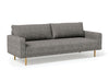 ELVERUM Sofa, Charcoal Gray - Visions in Furniture (La Mirada, CA)