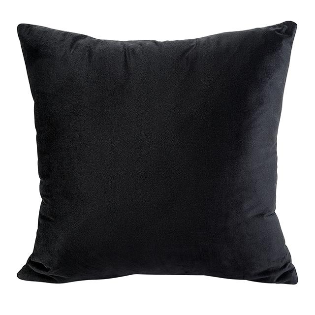 EVADNE Chair w/ Pillow, Black - Visions in Furniture (La Mirada, CA)
